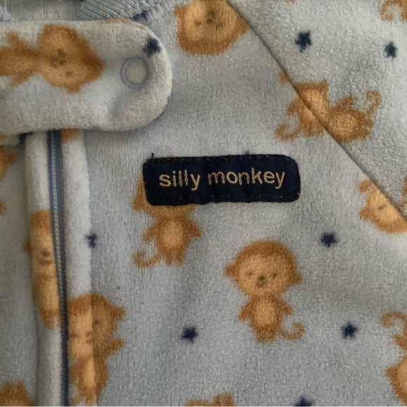 Carters Silly Monkey Sleep sack 0-9M - Picture 3 of 5